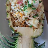 Pineapple fried rice at Malakor Kitchen and Cafe - ร้านมะละกอ in Ayutthaya
