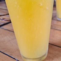 Mango frappe at Malakor Kitchen and Cafe - ร้านมะละกอ in Ayutthaya