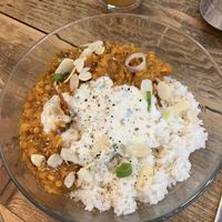 Moroccan lentils   at L'Okara in Caen