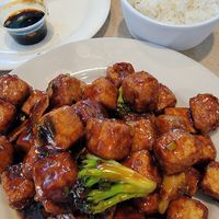 Orange Tofu at Bo Asian Bistro in Round Rock
