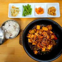 Tofu sauté pimenté. at Sodam in Paris