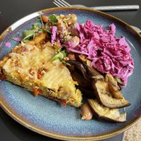 The delicious quiche and salad …. 🤤   at Zola's Bakery in Galashiels