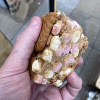 Rocky   at Zola's Bakery in Galashiels