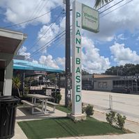 Exterior with outdoor seating at Plantees in Orlando