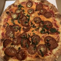 Vegan pepperoni  at Jackknife Brewing in Kelowna