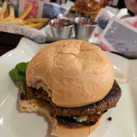 Vegan burger at Gordon Ramsay Burger in Las Vegas