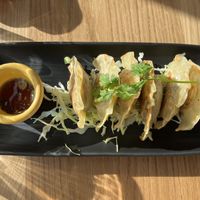 Pot stickers   at Kati Vegan Thai in Kirkland