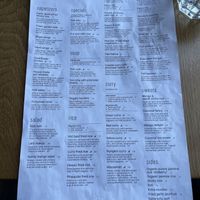 menu   at Kati Vegan Thai in Kirkland