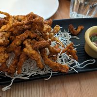 Deviled mushrooms at Kati Vegan Thai in Kirkland