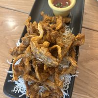 Devil wings (spicy crispy oyster mushrooms)  at Kati Vegan Thai in Kirkland