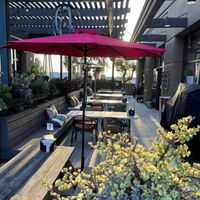 Outdoor patio at Happi Spatula in Vista