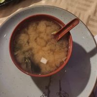 Sopa de miso at Restaurant Asiàtic Sakura in St Celoni