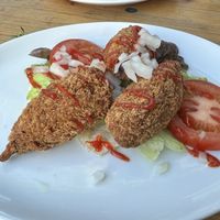 Jackfruit wings  at The Bouverie Tap in Folkestone