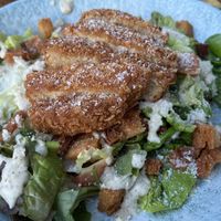 Vegan caesar salad  at The Bouverie Tap in Folkestone