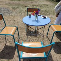 Seating at Dreamboat in Rhosneigr