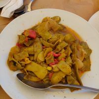 Beans: very tasty at Vradeto Tavern in Vradeto