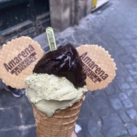   at Amarena Gelato Experience in Rome