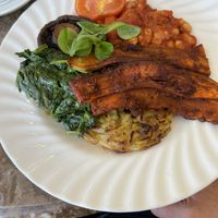 Vegan breakfast  at Bettys in Harrogate