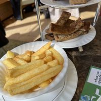 Side of chips  at Bettys in Harrogate