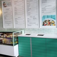 Menu at Jan's Health Bar in Irvine