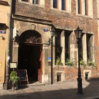 outside  at Green Day in Krakow