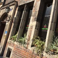 outside  at Green Day in Krakow