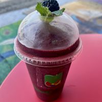 Açaí blend smoothie  at Summer Tap Juice Bar in Sarasota