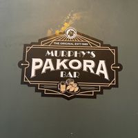   at Murphy's Pakora Bar in Glasgow