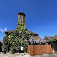View from the parking  at Fordwich Arms in Canterbury