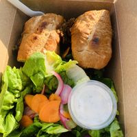 Oyster mushrooms bahn mi at The Good Plow in Carpinteria