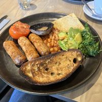 Vegan breakfast   at The Marlborough in Glasgow