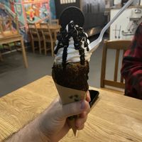 Oreo Chocolate Chimney   at Eva's Original Chimneys in Mississauga