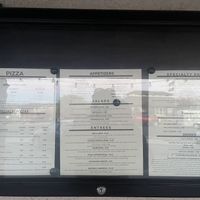 Menu  at Pizza Place in Tropic