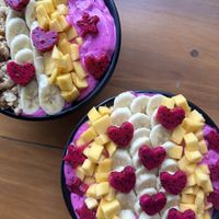 Pink Dragon Bowl with Coconut Milk   at Cafe Culture in Nha Trang