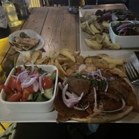 Vegan Gyros  at Thomas Grill in Kos