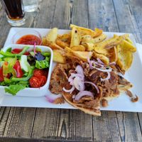 Vegan Gyros at Thomas Grill in Kos