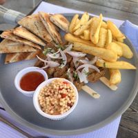 Vegan Souvlaki   at Thomas Grill in Kos