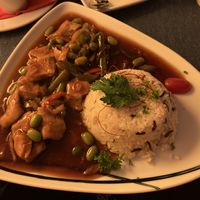 Seitan “chicken” teriyaki bowl  at Café Winuwuk in Bad Harzburg