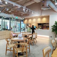Nice clean minimalist decor at Lotus Café 蓮心食坊 - Hougang in Northeast Singapore