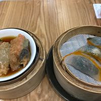 Mushroom & vegetables dumplings  at Lotus Café 蓮心食坊 - Hougang in Northeast Singapore