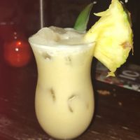 Pina colada at Revolución de Cuba in Newcastle Upon Tyne