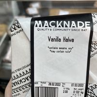 Vegan options on counter  at Macknade in Faversham