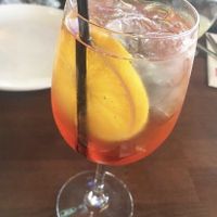 Aperol spritz   at A La Turka in Herne Bay