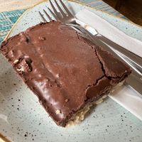 Blondie with jam and chocolate   at High St Merchants in Grantown On Spey