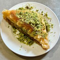 Baklava  at Talerzyki in Wroclaw