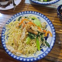 Fried crispy noodles which were cold at Thanh Lieu in Hue