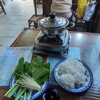 Hot pot outside at Thanh Lieu in Hue