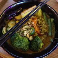 Indomee Kari (ramen noodles in curry) at Hijau - 绿 in Kuala Lumpur
