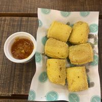 Lil tofu puffs w extra puff   at Hijau - 绿 in Kuala Lumpur