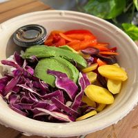 GF/ Vegan Buddha Bowl with chili crisp   at Val's Bakery in Dayton